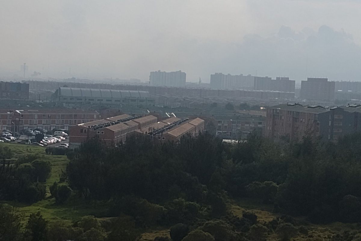 Incendio forestal en Bogotá hoy; bomberos atienden emergencia en Bosa, de nuevo