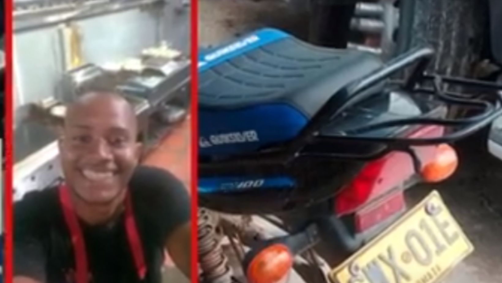 Brando Julio Martínez. Chef en Cartagena le dispararon en la cabeza por robarle su moto; no falleció
