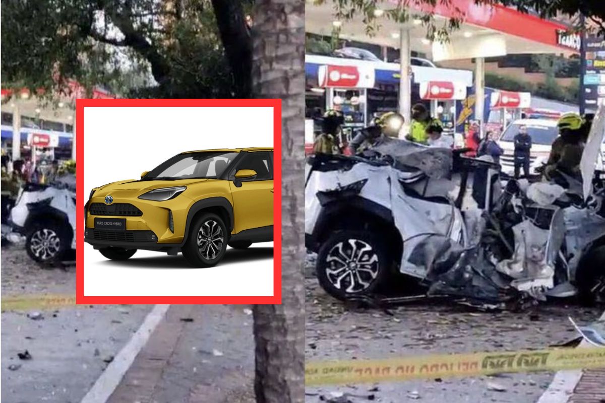 Camioneta de accidente de joven en Bogotá era Toyota y vale $ 145 millones