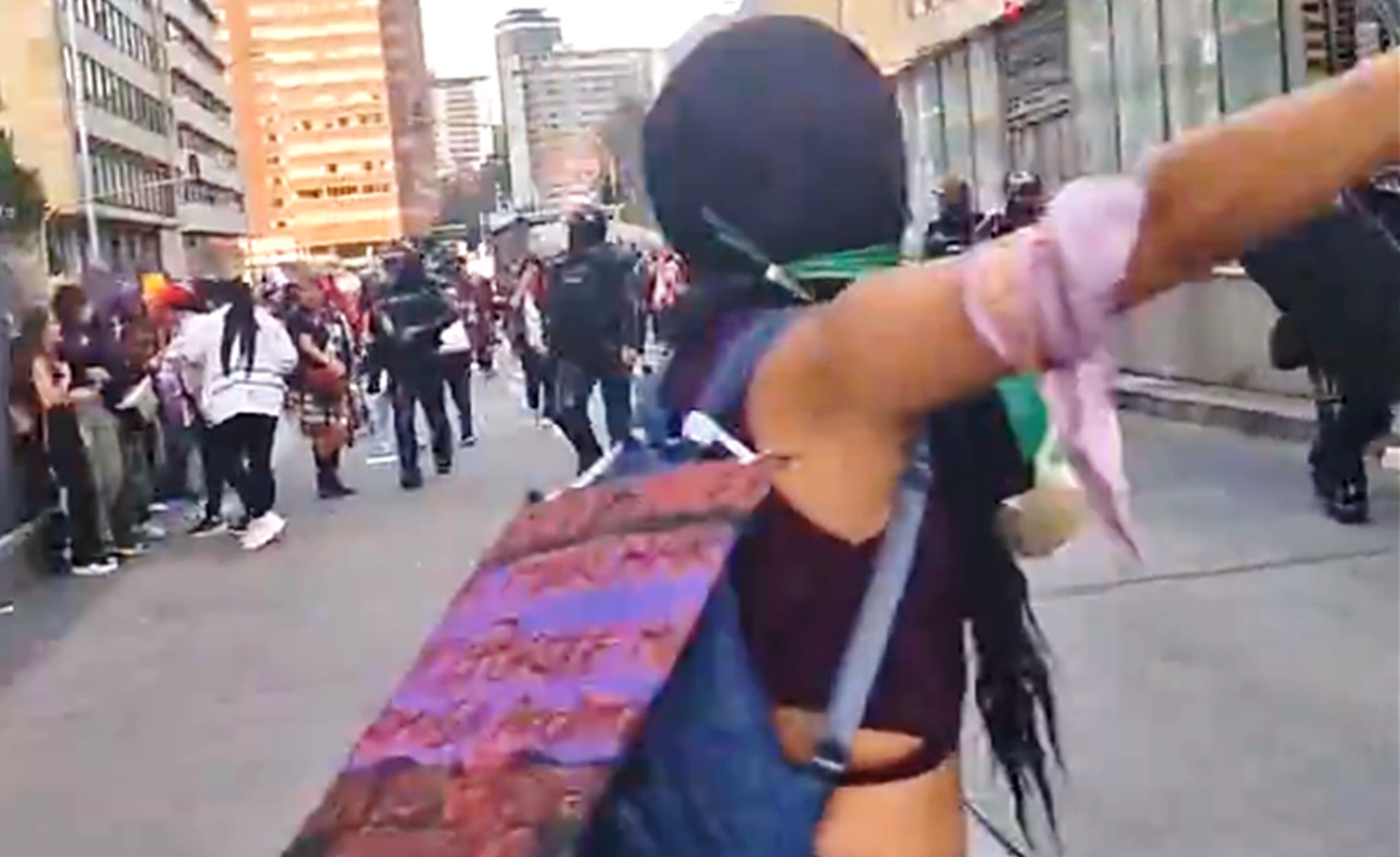 Violencia en Bogotá hoy 8 de marzo (2024) por manifestaciones del Día de La Mujer