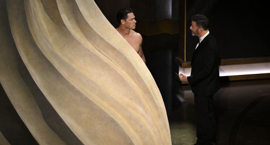 John Cena presentó sin ropa una de las categorías de los premios Oscar