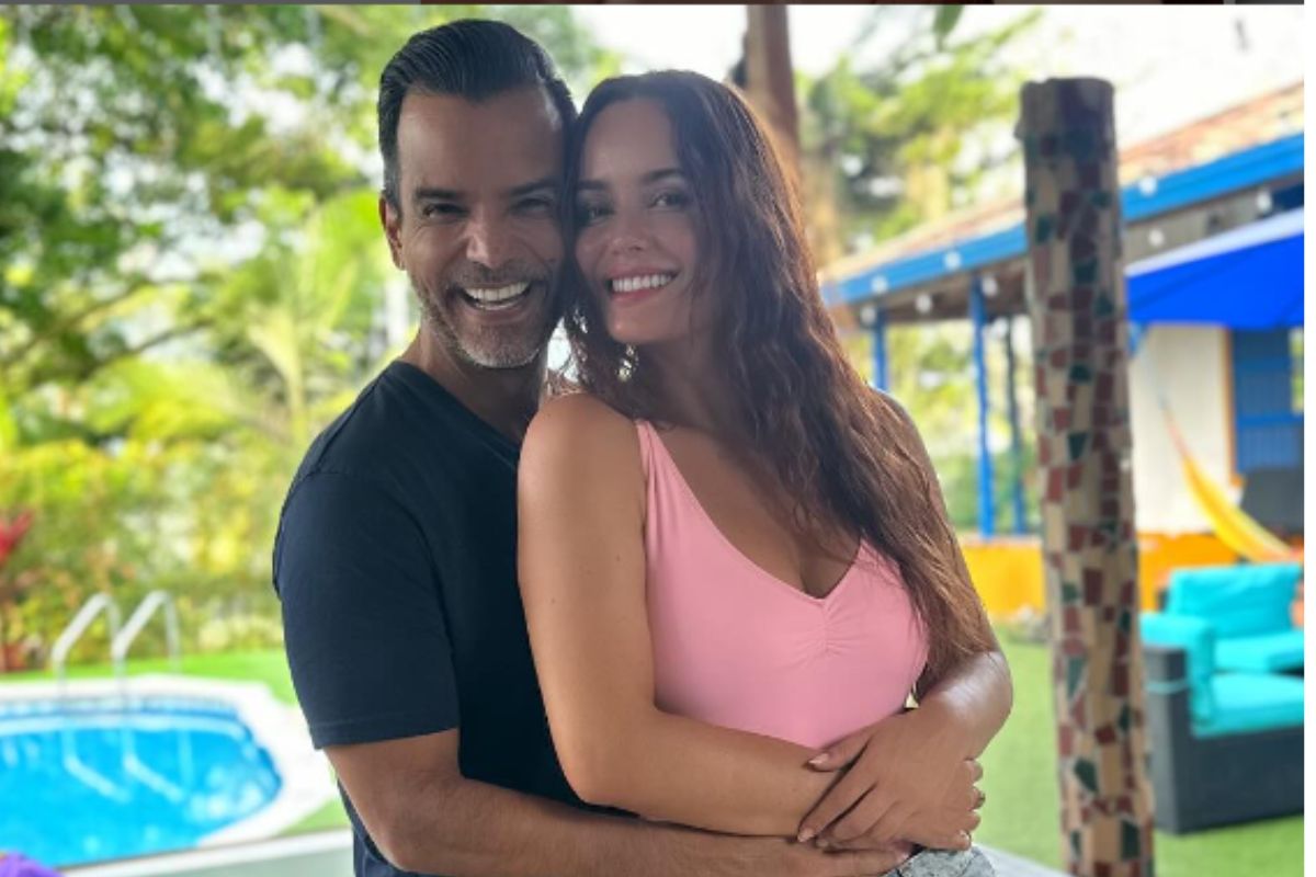 Ana Lucía Domínguez está embarazada de su esposo Jorge Cárdenas luego de 15 años