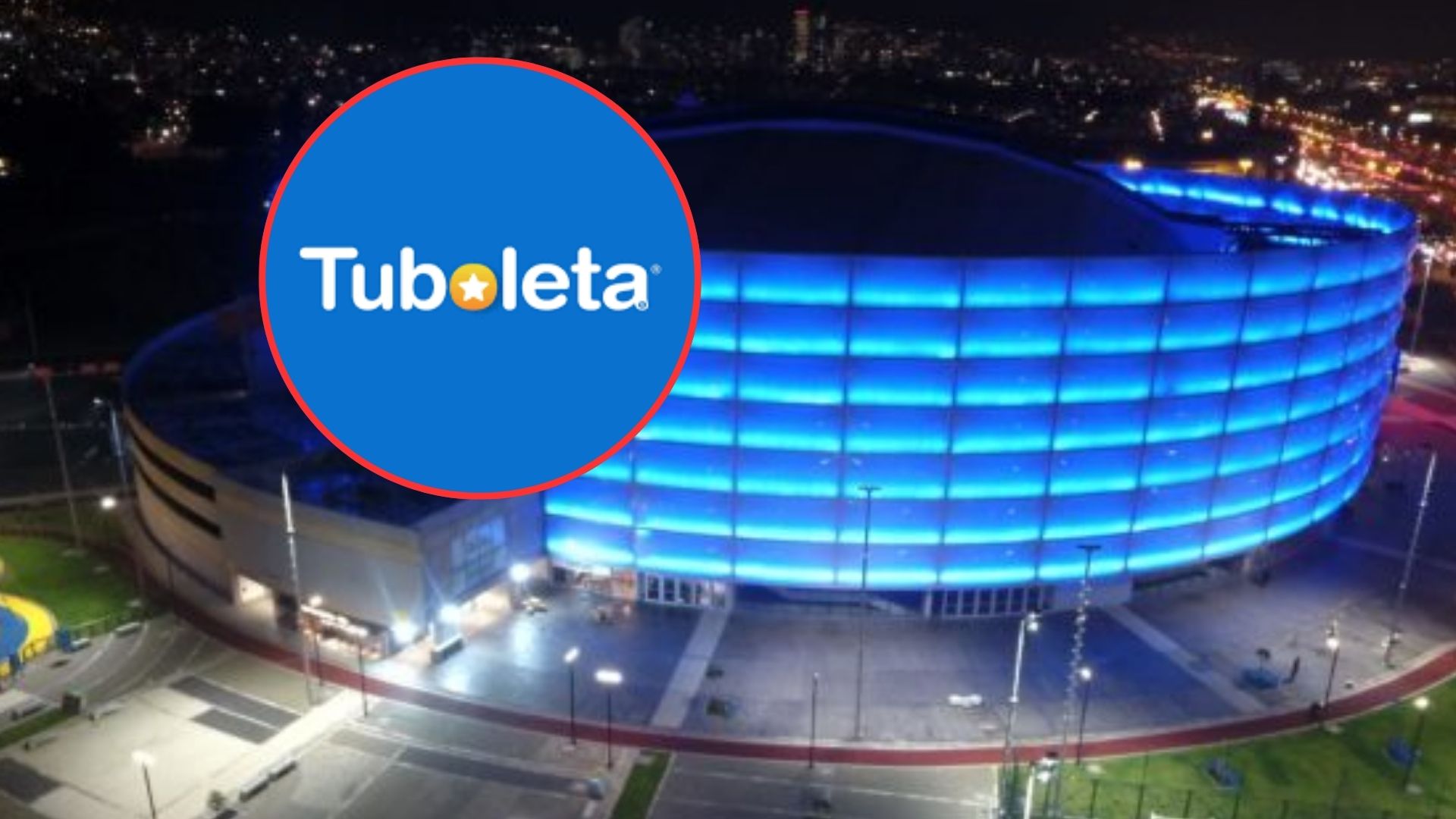 Imagen de Movistar Arena por noticia sobre anuncio de Tuboleta