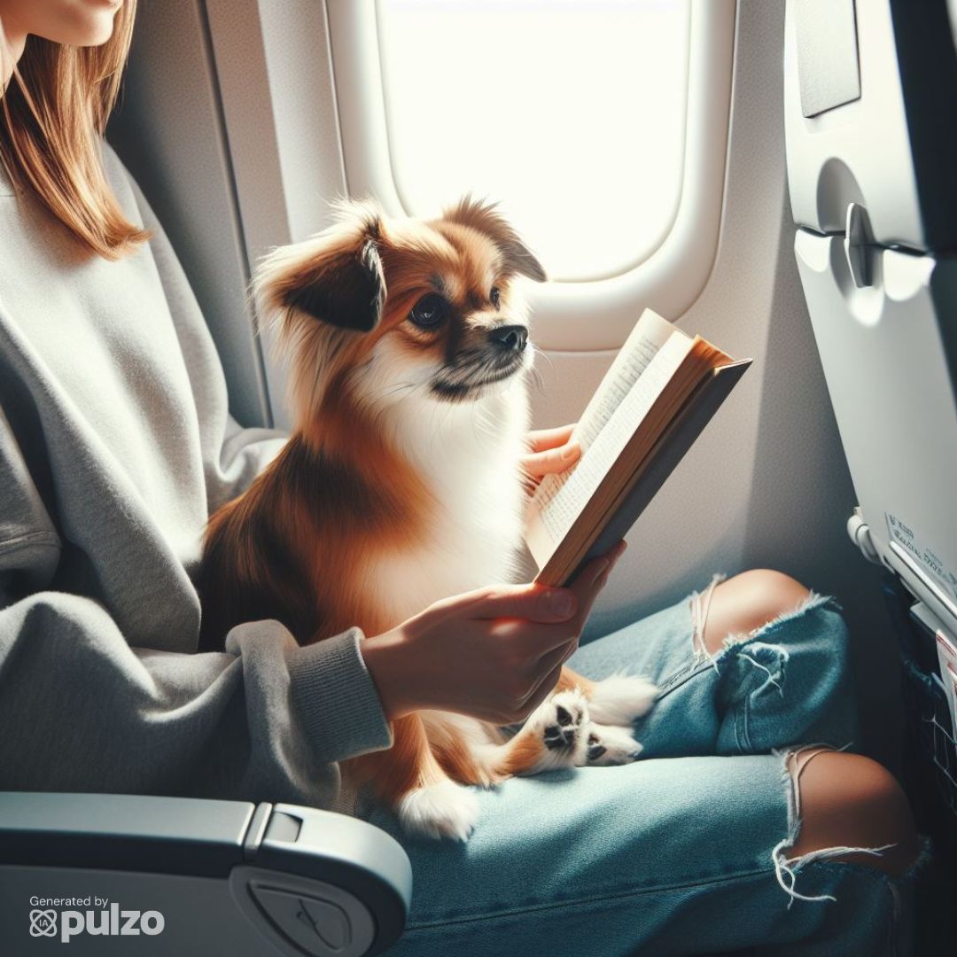Horas en las que puede viajar un perro en avión, en cabina o en bodega