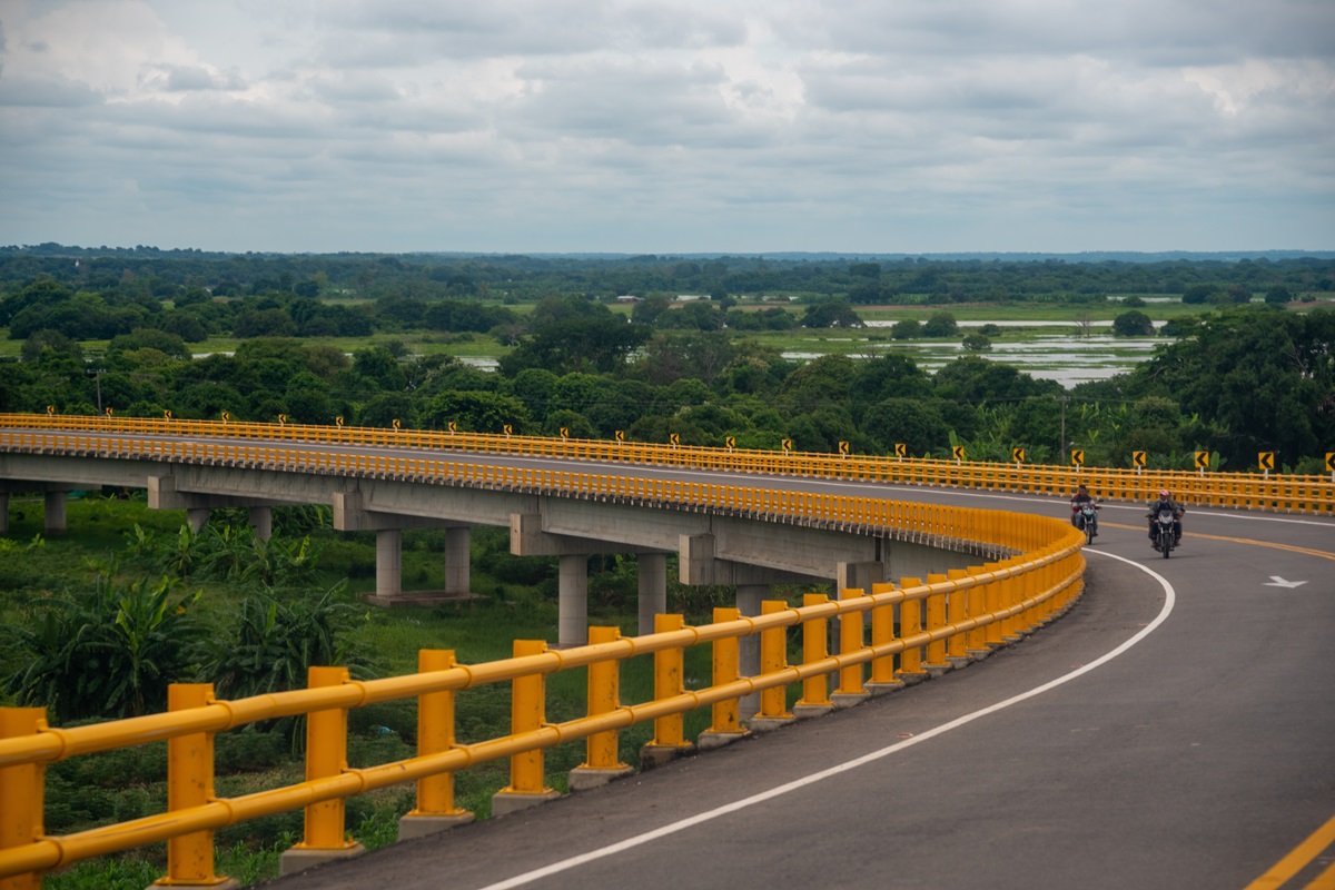 El puente más largo de Colombia