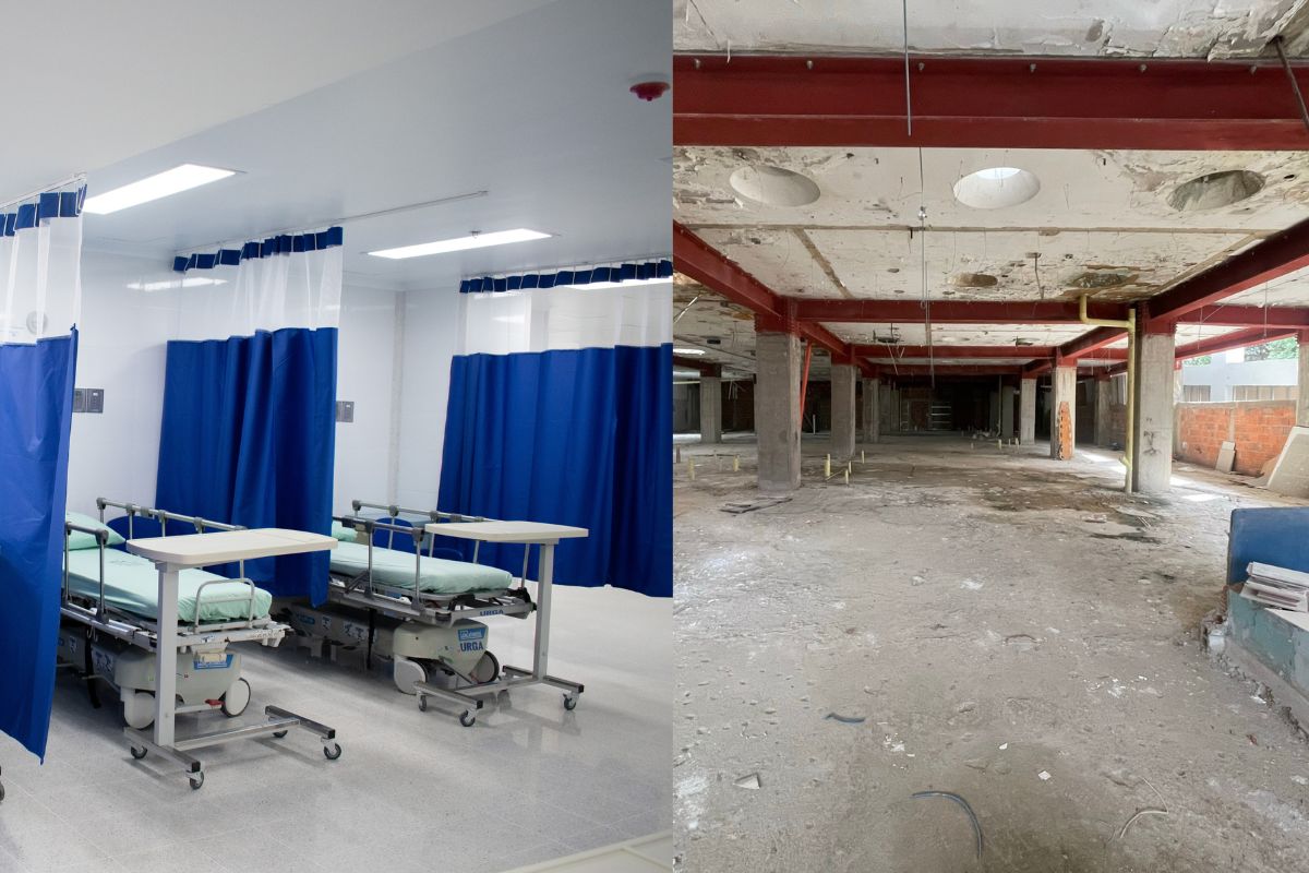 Hospital Universitario de Santander: así son por dentro obras de mejoramiento