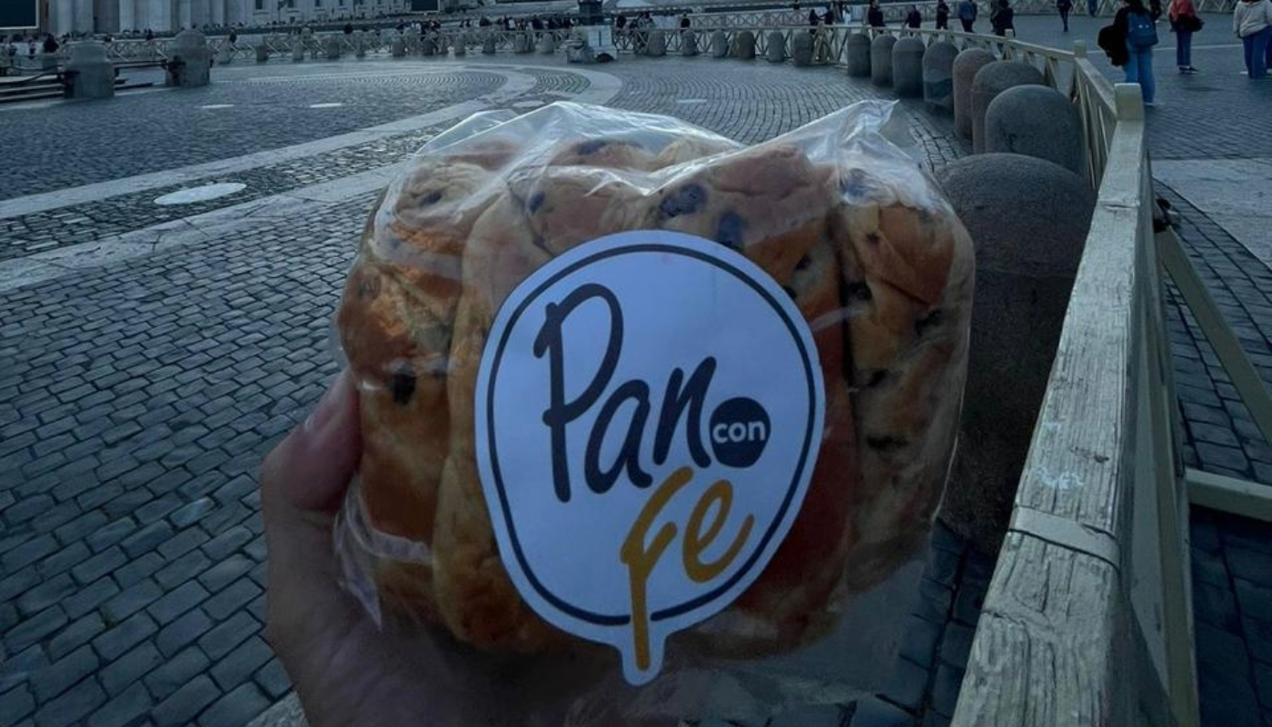 El 'Pan con Fe' llegó al Vaticano. 