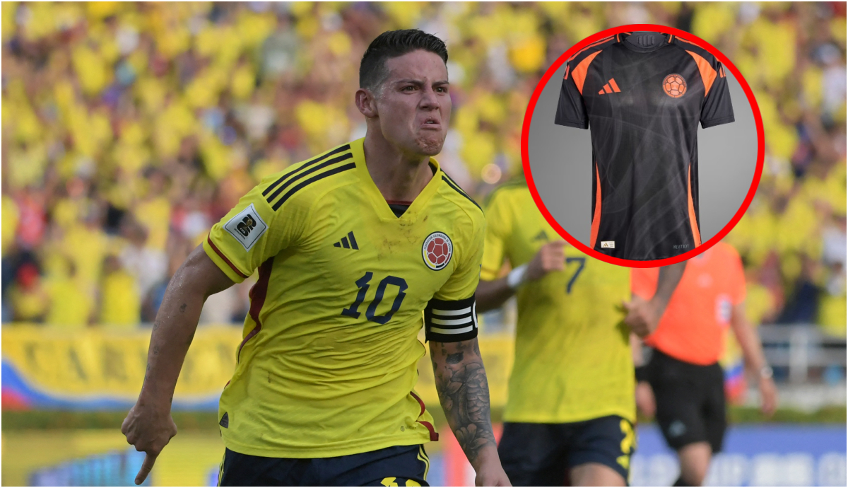 Por qué Colombia jugará con camiseta negra ante España: detalles