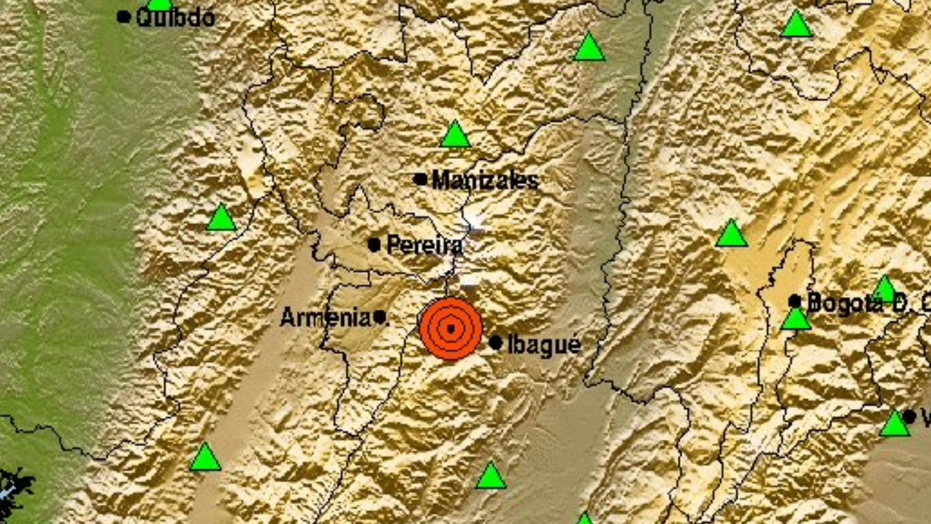 Dos sismos de magnitud mayor a 4 sacudieron al país. 