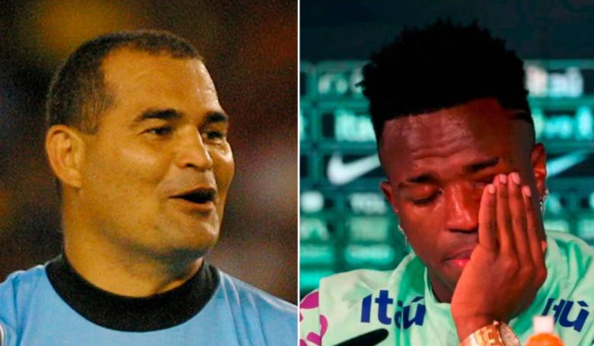 José Luis Chilavert insultó a Vinicius Jr. y le dijo que el fútbol es de hombres