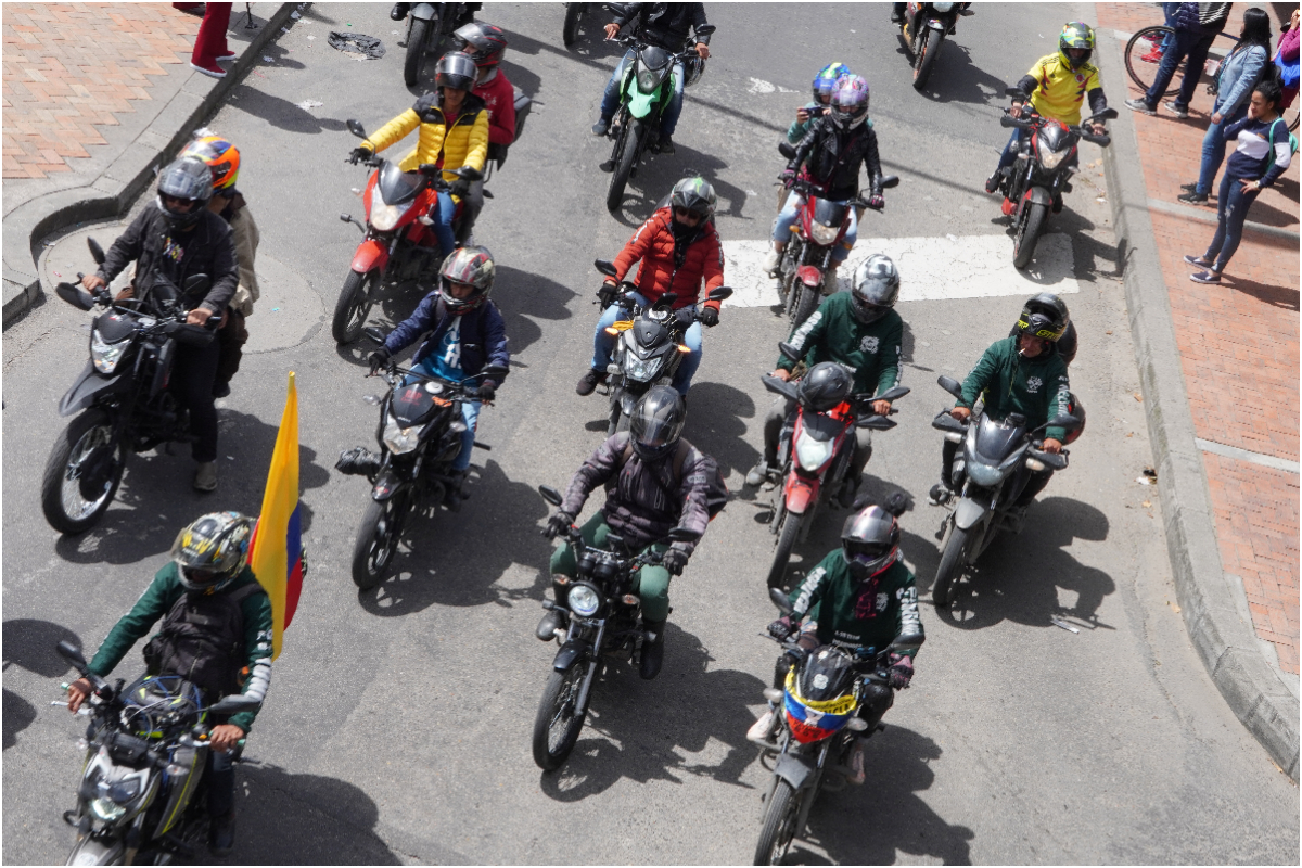 Motos en Colombia: proyecto les permitirá no ser inmovilizados si cometen una infracción.