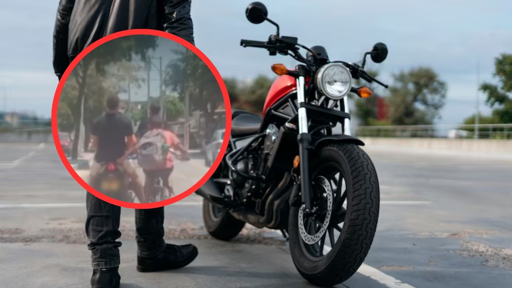 Santa Marta: motociclista fue grabado cometiendo imprudencia vial