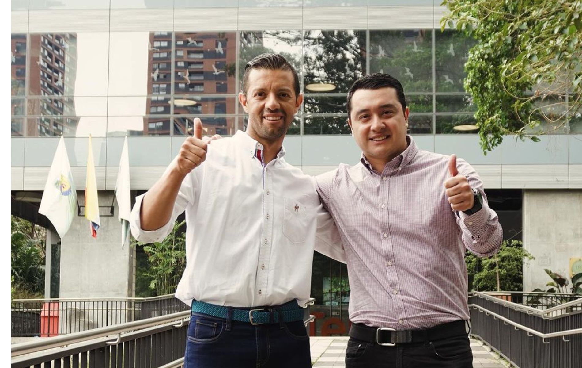 Andrés Noreña y Gabriel Villa, experiodistas de Caracol y RCN llegan a Telemedellín.