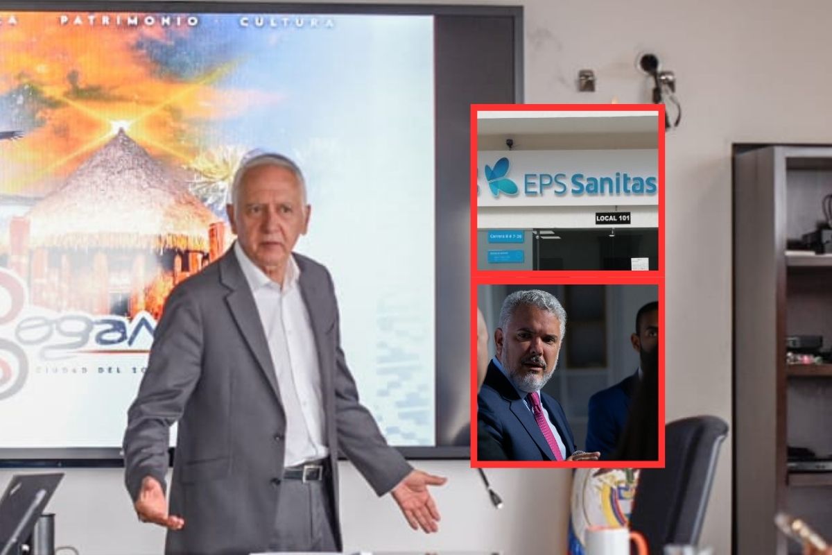 El ministerio de Salud, Guillermo Alfonso Jaramillo, explicó en Blu Radio lo que pasará con la EPS Sanitas y cobró viejo trino de Iván Duque.