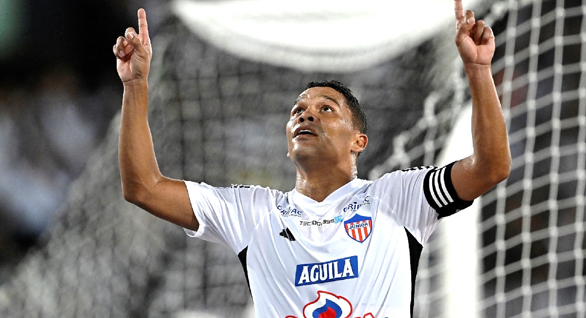 Junior de Barranquilla, que venció hoy 1-3 a Botafogo en Copa Libertadores; Bacca hizo 2