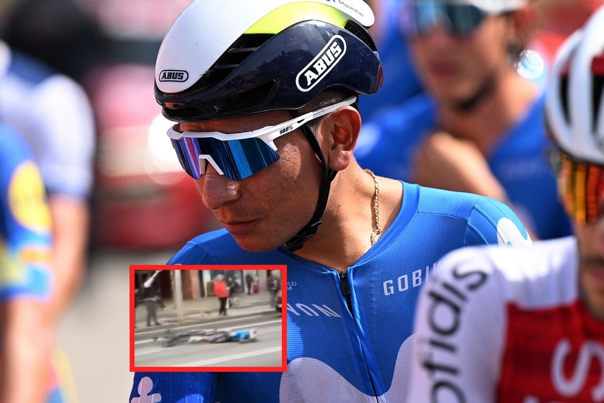 Nairo Quintaba tiene una ruptura en el ligamento esterno-clavicular y se pierde el Tour de los Alpes.