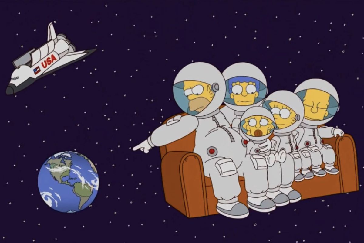 Eclipse solar y predicción de Los Simpsons al respecto 