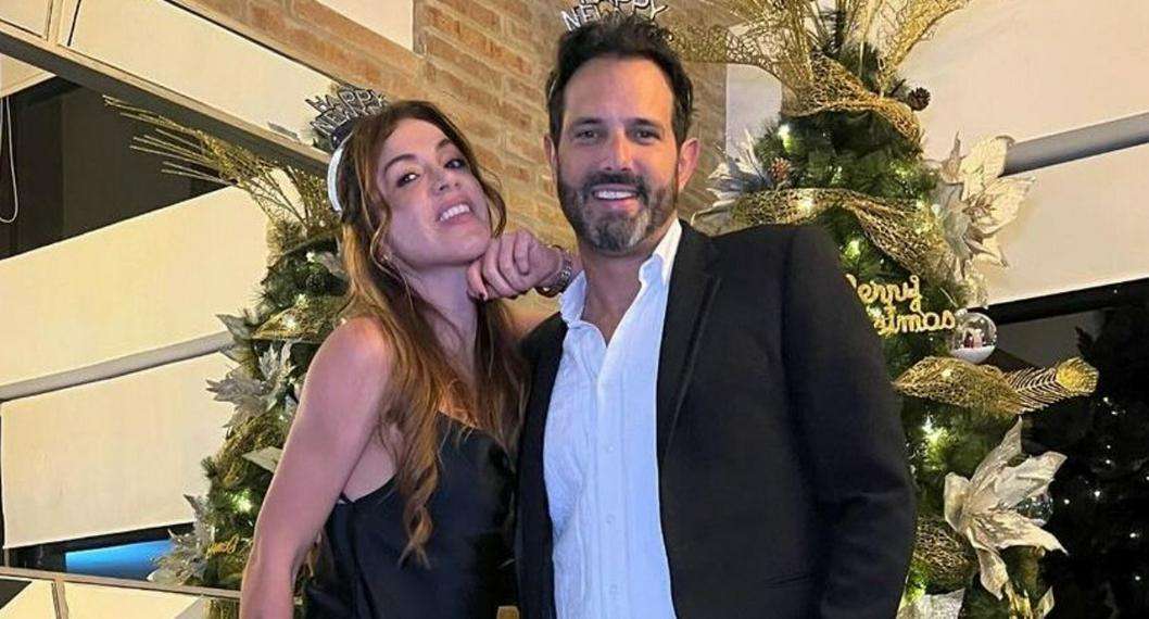 Foto de Alejandro Estrada con Nataly Umaña, en nota de que el actor anunció si volverá con ella tras infidelidad.