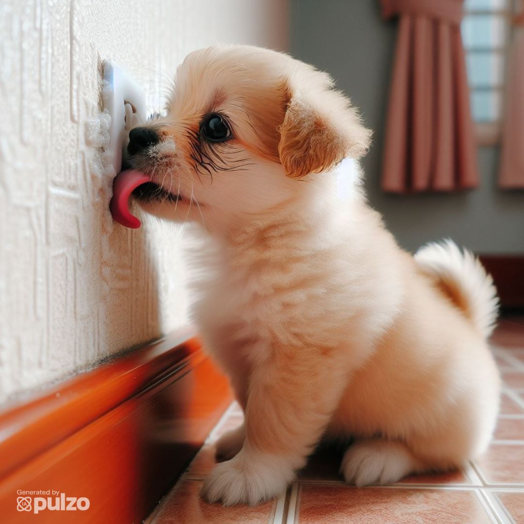 ¿Por qué los perros comen pared? 