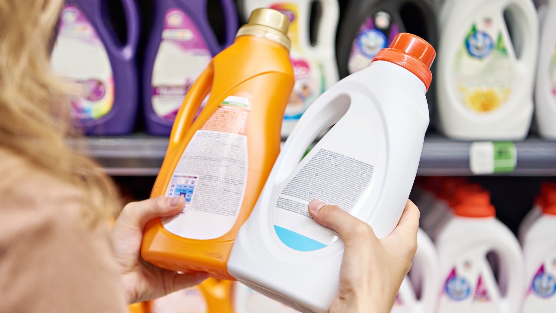 Imagen de detergentes por nota sobre llegada de nueva marca a Colombia
