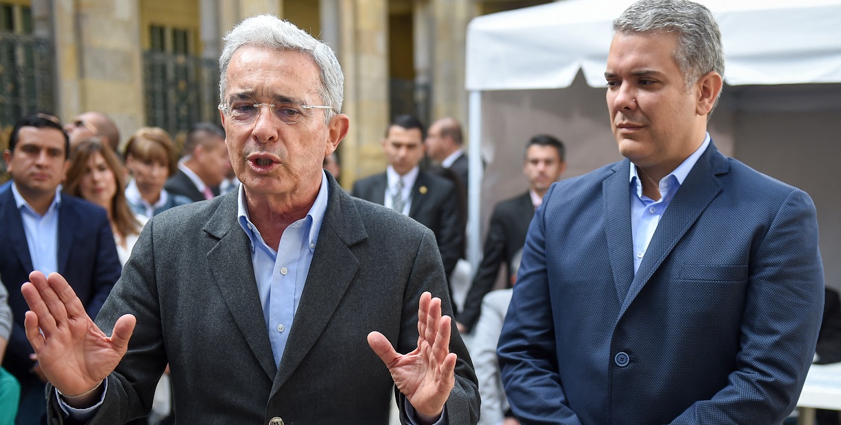 Iván Duque reaccionó al llamado a juicio de Álvaro Uribe y lo defendió