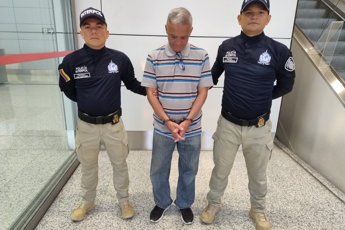 Jaime Saade llegó a Colombia extraditado desde Brasil para responder por el abuso y el asesinato de Nancy Mestre en Barranquilla. 