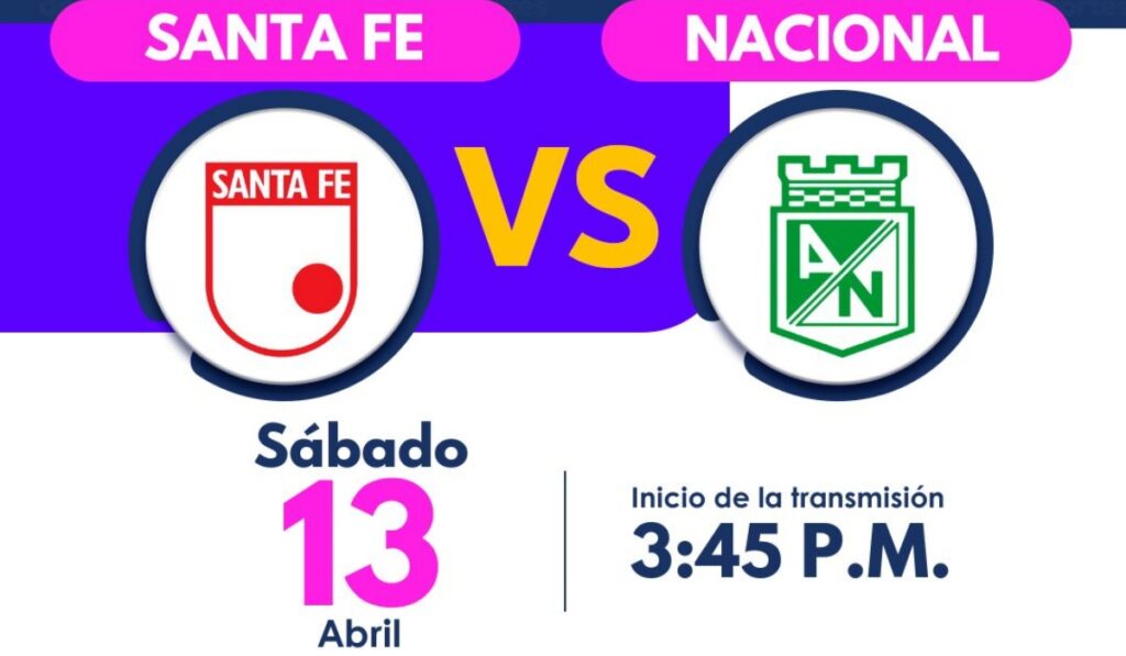 Santa Fe vs. Nacional: hora y cómo ver el partido de Liga/Foto: Pulzo