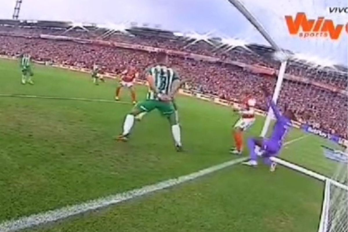 Santa Fe vs Nacional en Liga BetPlay: video del gol anulado por el VAR