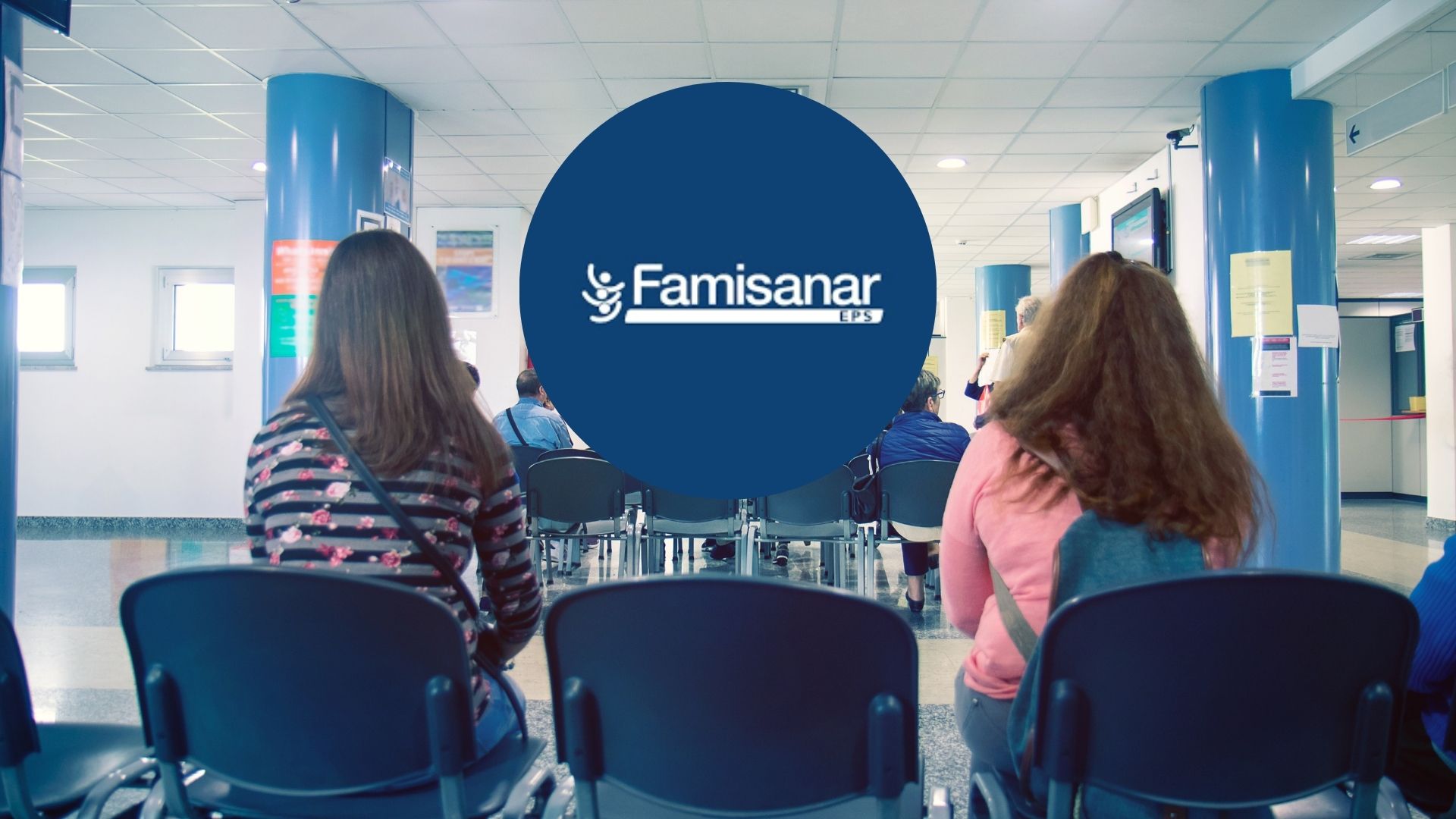 Imagen de sala de espera por nota sobre Famisanar en Colombia