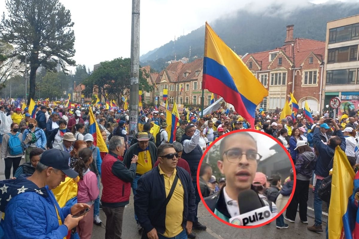 Periodista de Pulzo, víctima de robo en marchas de domingo 21 de abril