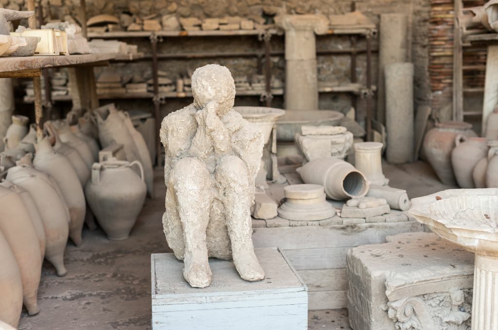 Vista de uno de los yacimientos geológicos de Pompeya (Pompeii) en Campania, al sureste de Nápoles, Italia - Foto: Shutterstock.
