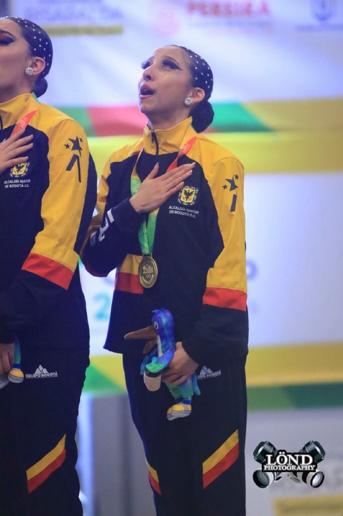 Sara Jiménez, medallista de oro de los Juegos Nacionales 2023 / Imagen autorizadas por la familia de la menor.