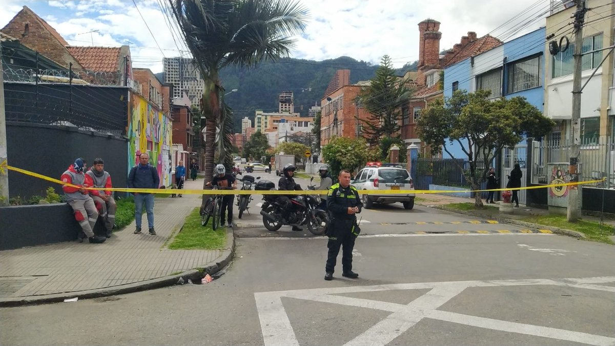 Accidente en Bogotá entre moto y bus del SITP deja un motociclista muerto