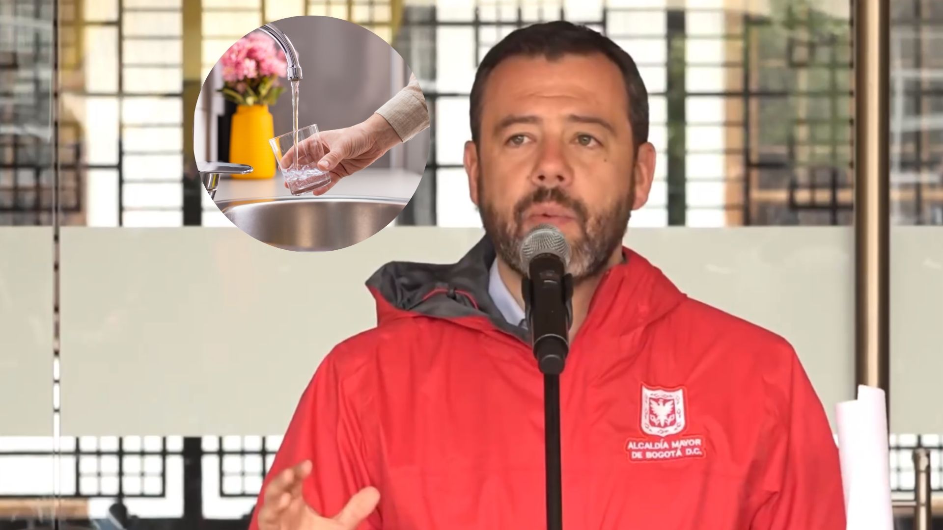 Alcalde de Bogotá, Carlos Galán, dice que racionamiento de agua va a seguir