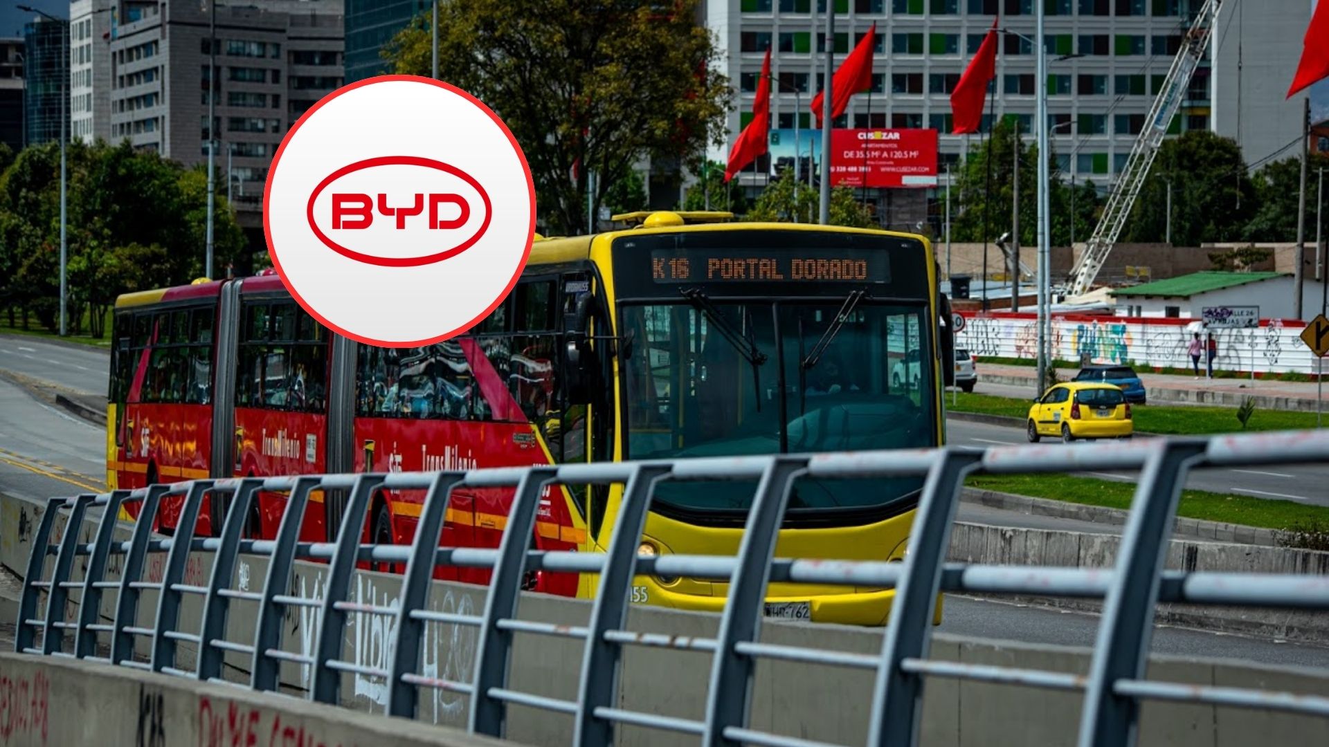 Empresa china BYD llegará a Transmilenio, de Bogotá, y traería buses eléctricos