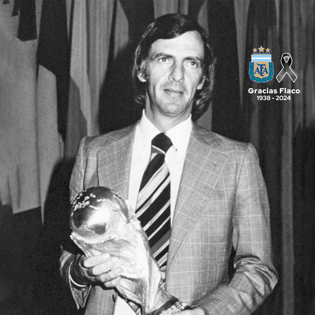 Falleció Cesár Luis Menotti, extécnico campeón del mundo con Argentina en 1978