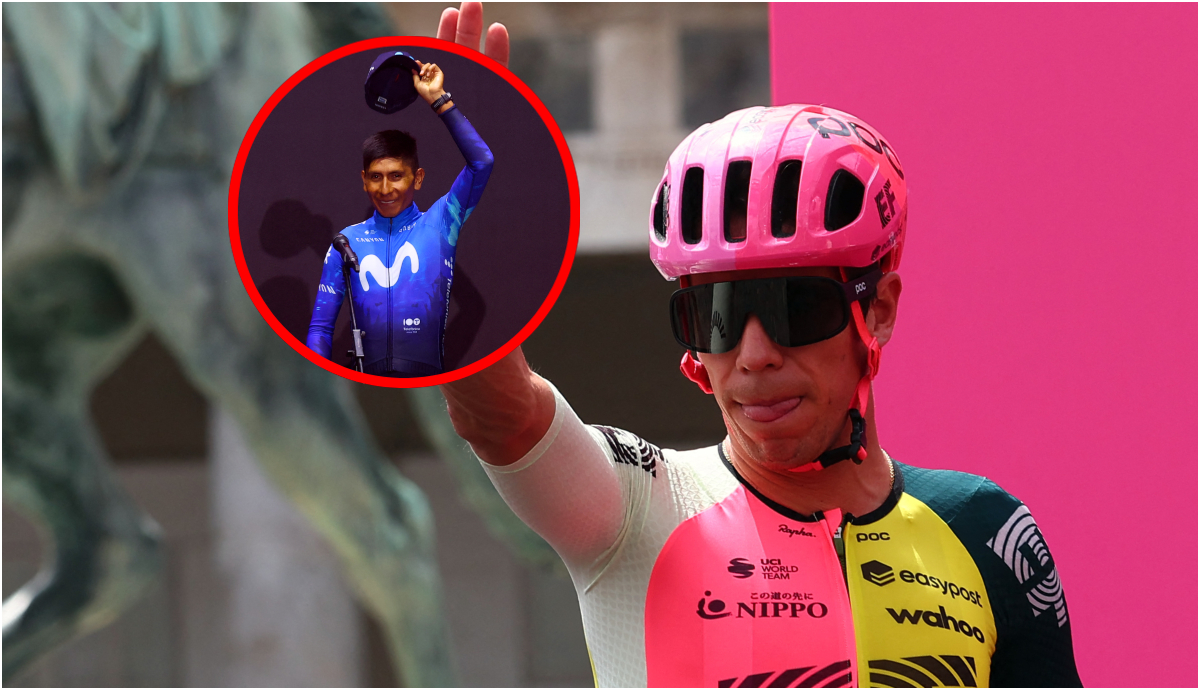 Rigoberto Urán dijo a qué puede aspirar Nairo Quintana en el Giro de Italia: video