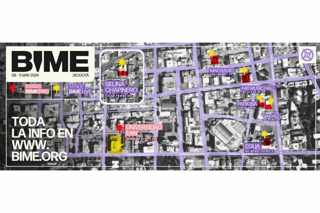 BIME en Bogotá: programación del evento musical, invitados y hospedaje