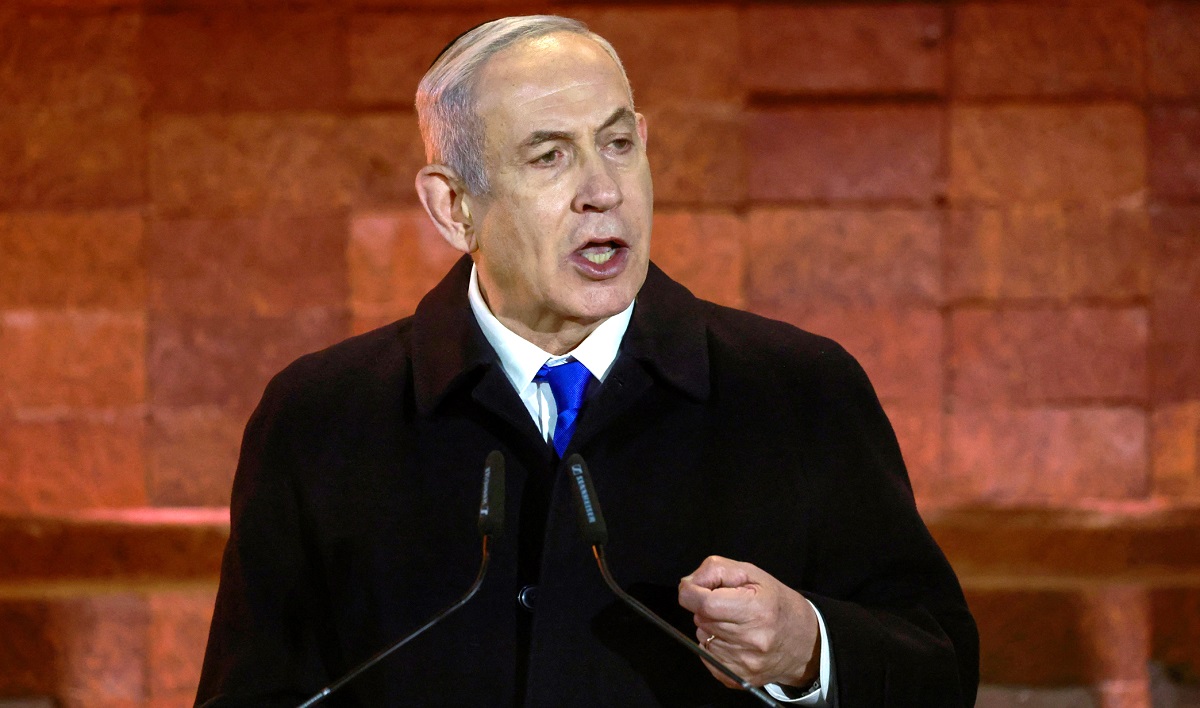 Benjamín Netanyahu, que responde a Gustavo Petro por ser “partidario de Hamás”