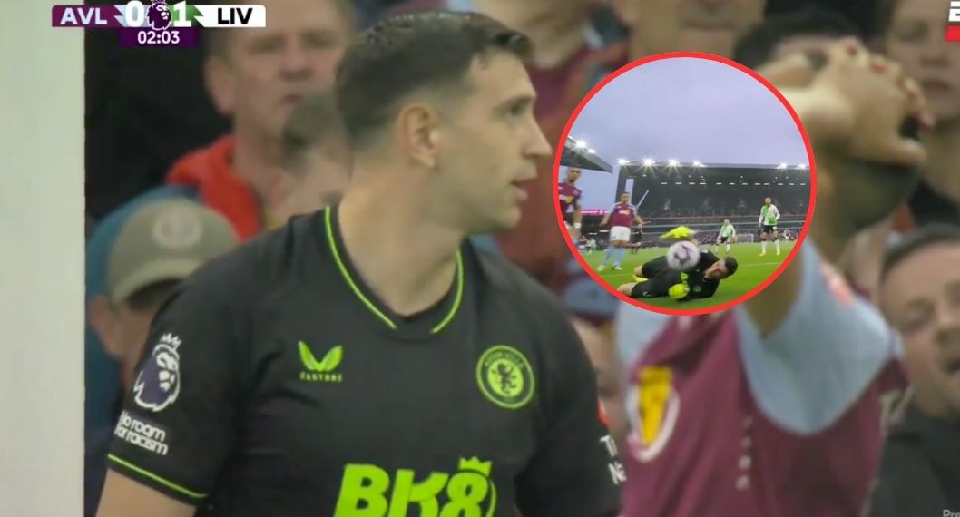 Dibu Martínez y su autogol en el Aston Villa vs. Liverpool por Premier League
