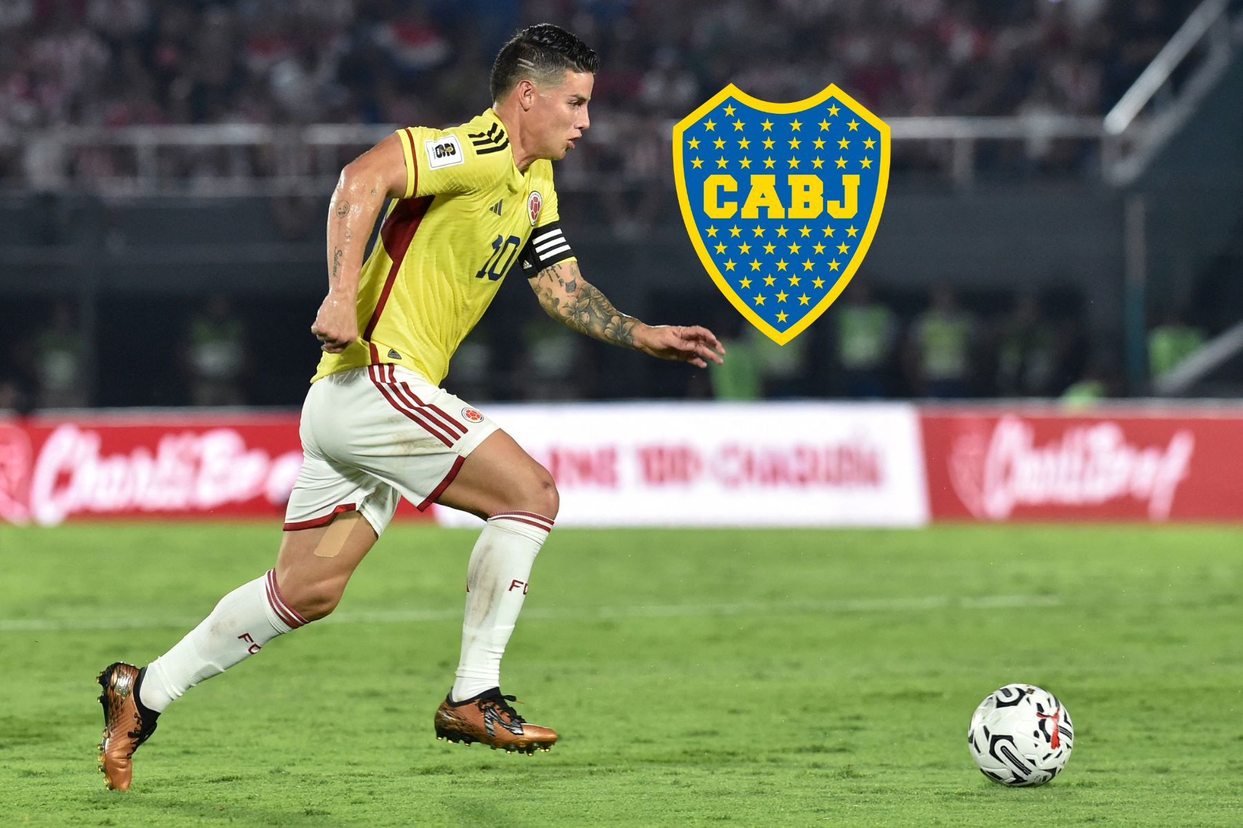 James Rodríguez podría jugar en Boca Juniors de Argentina.