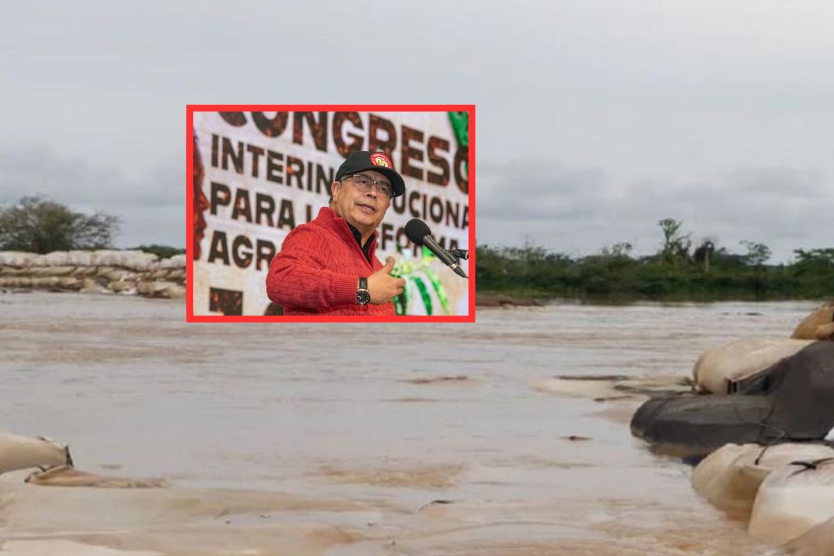 Habitantes de La Mojana le piden al presidente Gustavo Petro que los atienda y que les presté atención ante las inundaciones en la zona. 