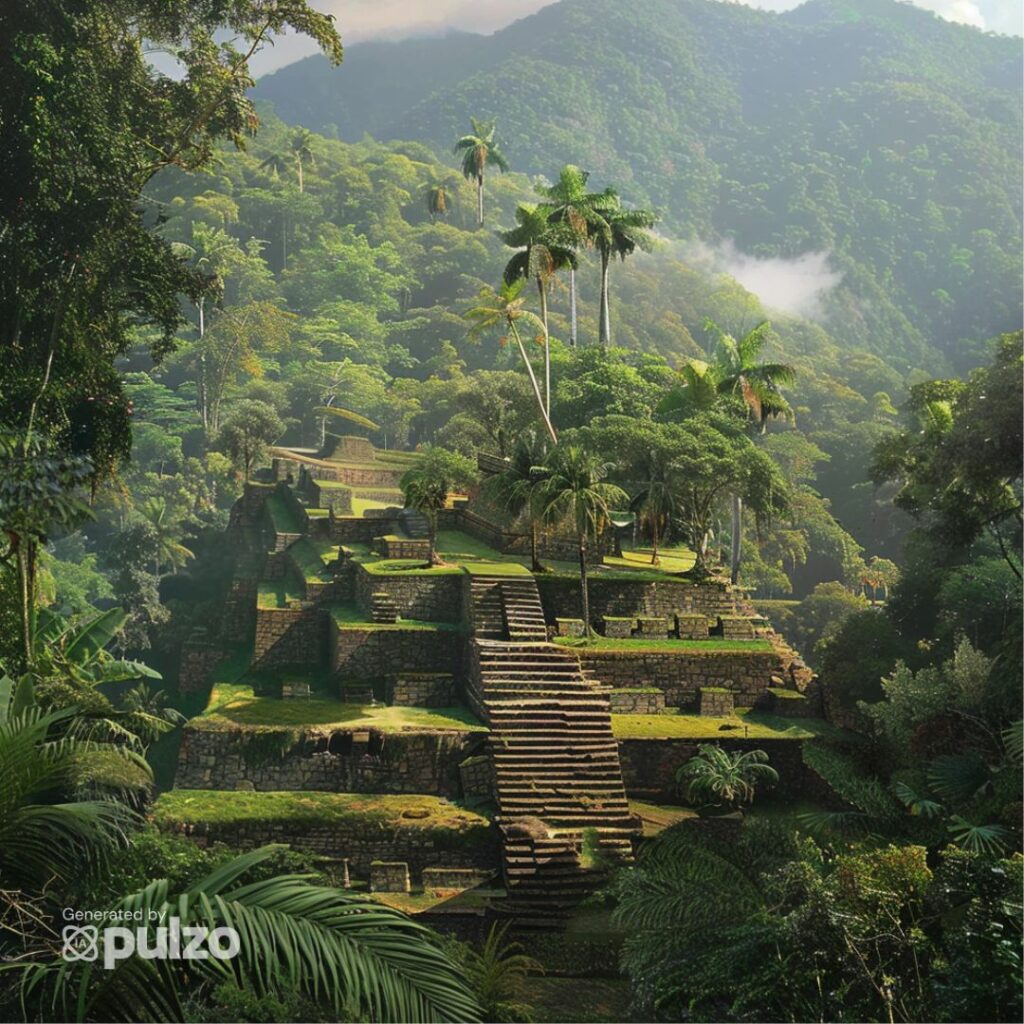 Ciudad Perdida, según la inteligencia artificial.