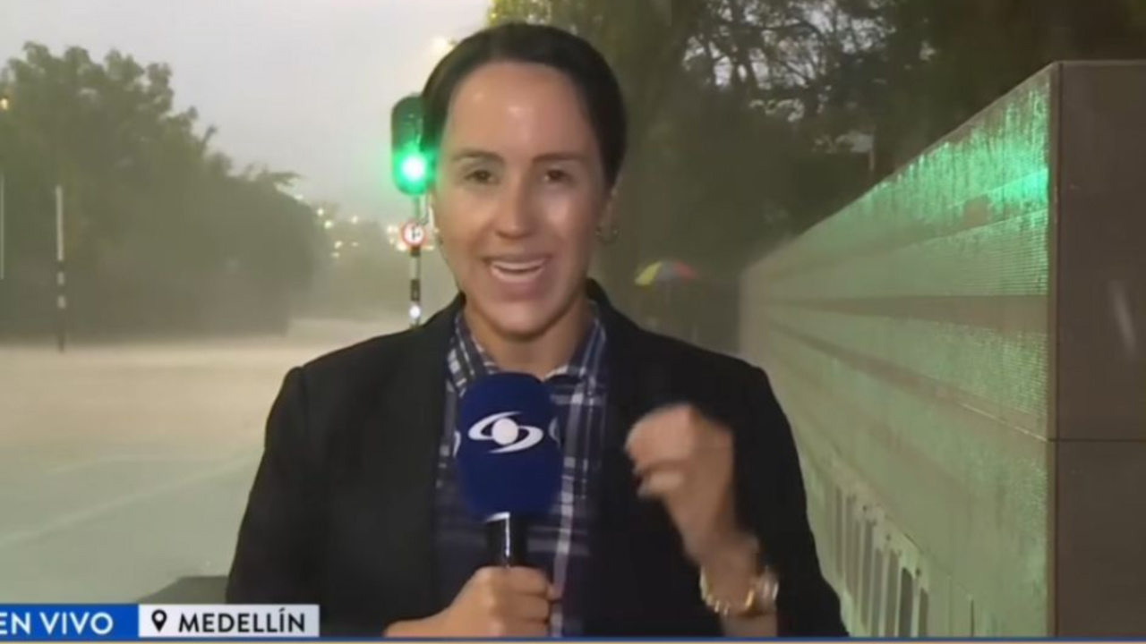 Érika Zapata terminó lavada durante informes de Noticias Caracol: video y qué dijo
