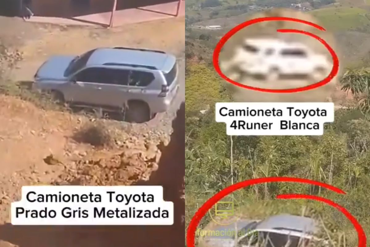 Disidencia de las Farc se mueve en Cauca en camionetas Toyota de $ 250 millones