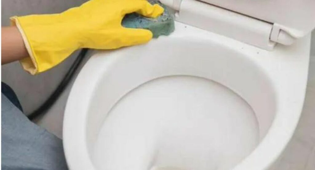 Limpiar inodoro con protección es clave./ Shutterstock