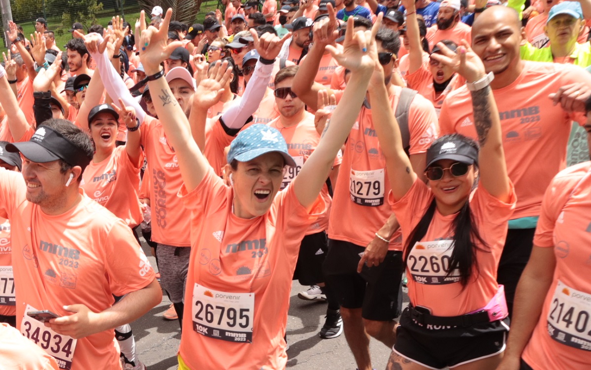 Media Maratón de Bogotá 2024, que anunció inscripciones agotadas.