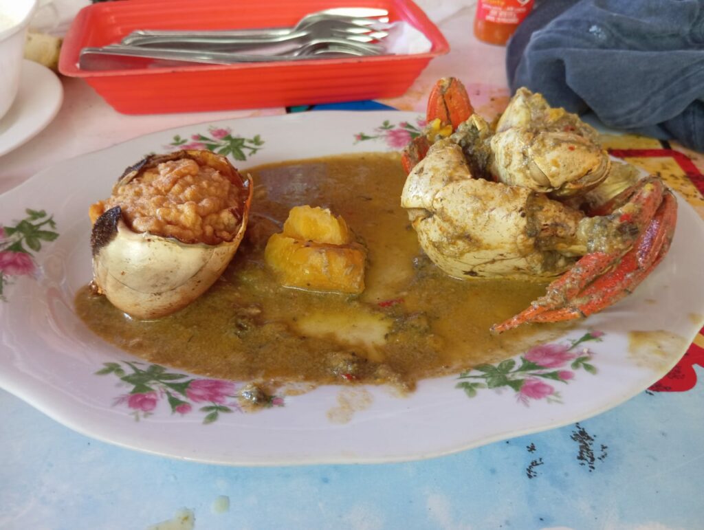 capacho de cangrejo y cangrejo. Foto: Pulzo.