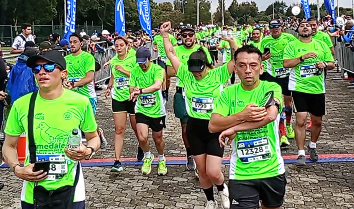 carreras running: varias no van más en parque Simón Bolívar de Bogotá, según IDRD.
