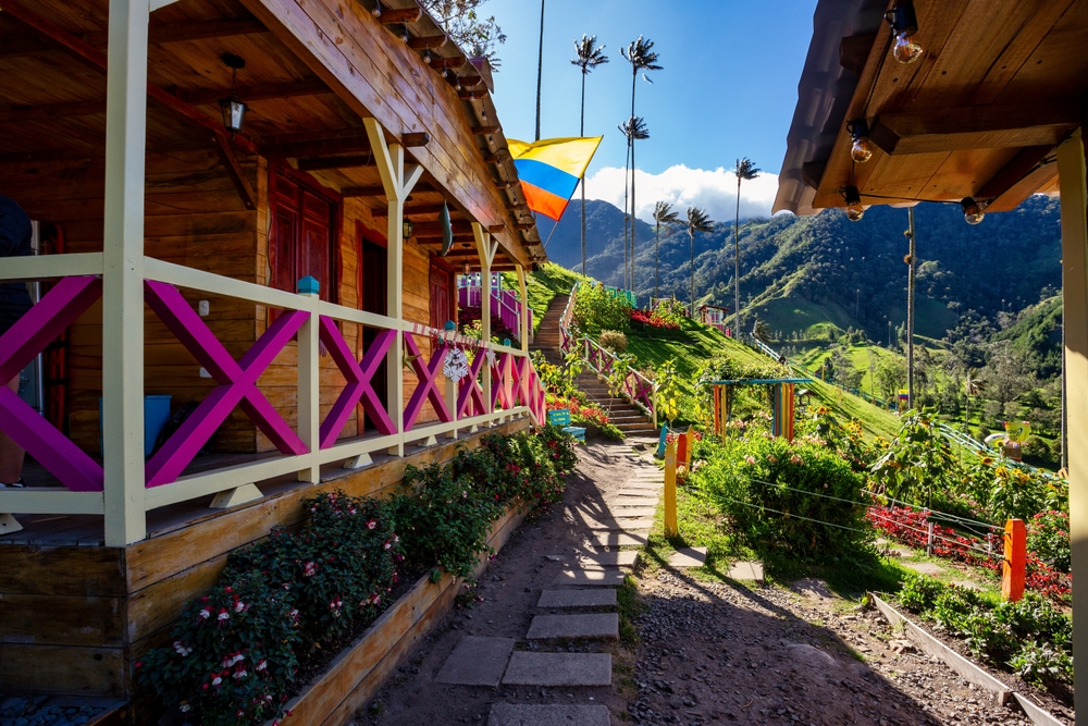 El Valle del Cococa, muy cerca de Salento, Quindío - Shutterstock